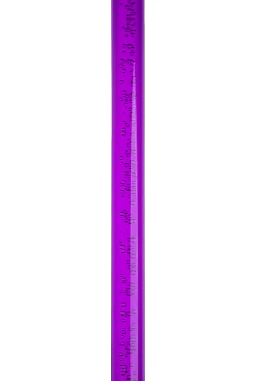 Amethyst Quartz - Purple Bubble Walking Stick