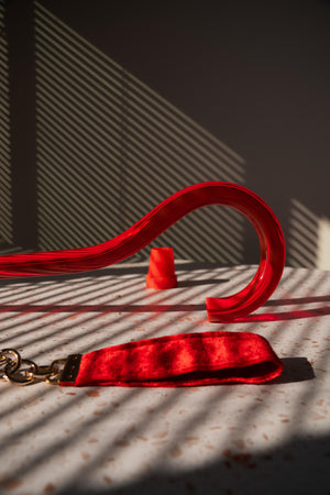 Watermelon Rave – Red Fluorescent Walking Stick