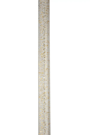 The Gatsby – Clear Gold Glitter Walking Stick