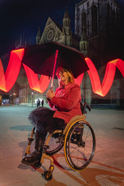Light Up Neo Walk Umbrellas