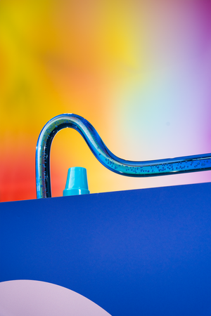 Atlantic Spray - Blue Bubble Walking Stick