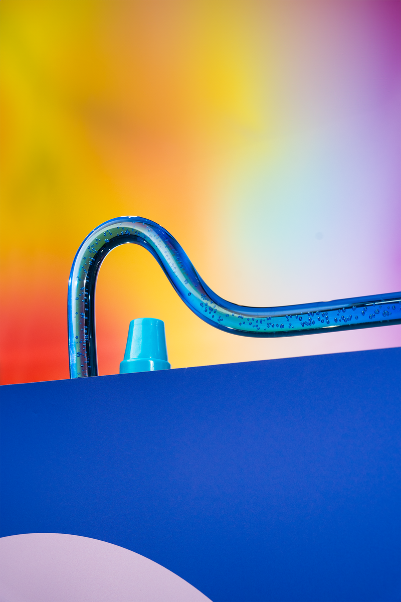 Atlantic Spray - Blue Bubble Walking Stick