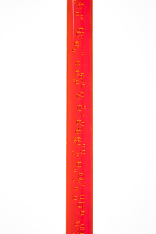 Aurora – Orange/Pink Bubble Walking Stick
