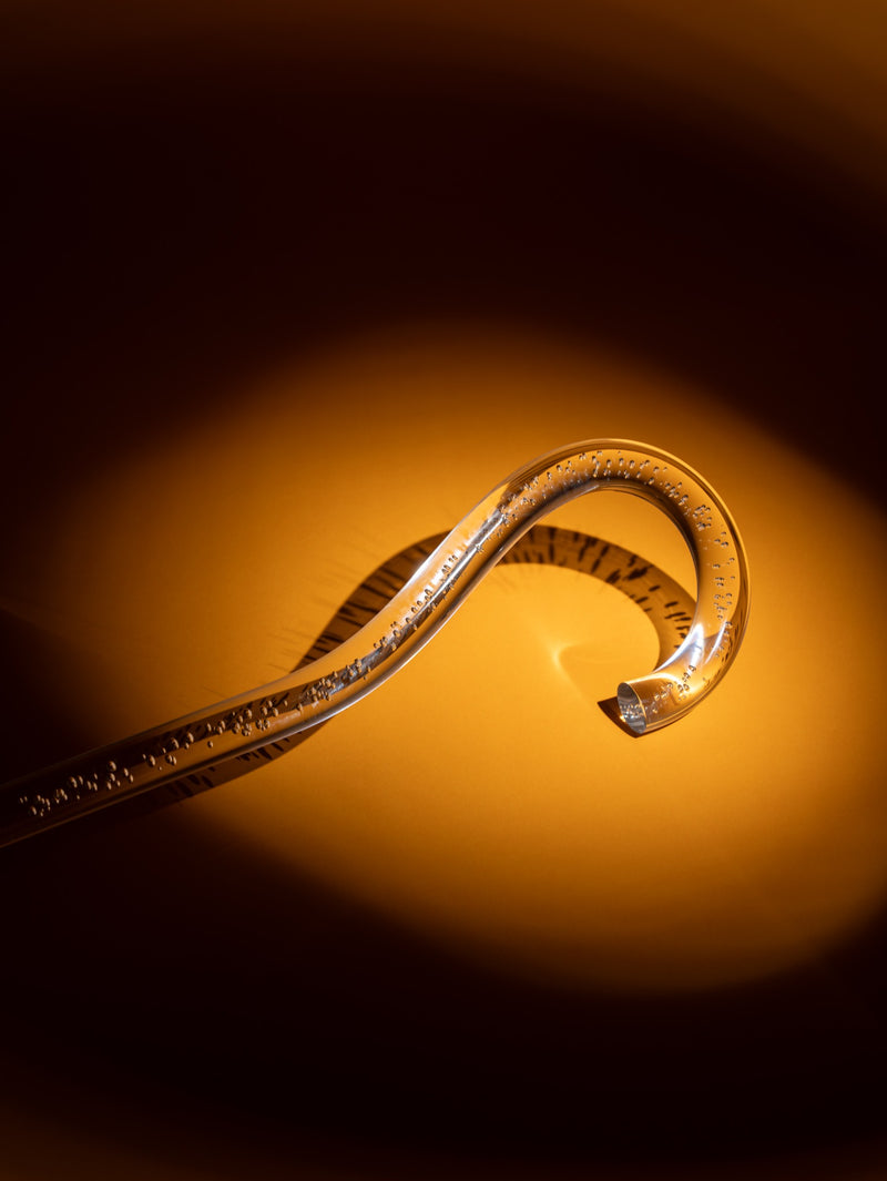 Champagne Fizz – Clear Bubble Walking Stick