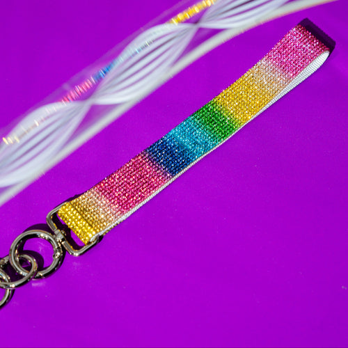 Rainbow Sparkle Multi Use Strap