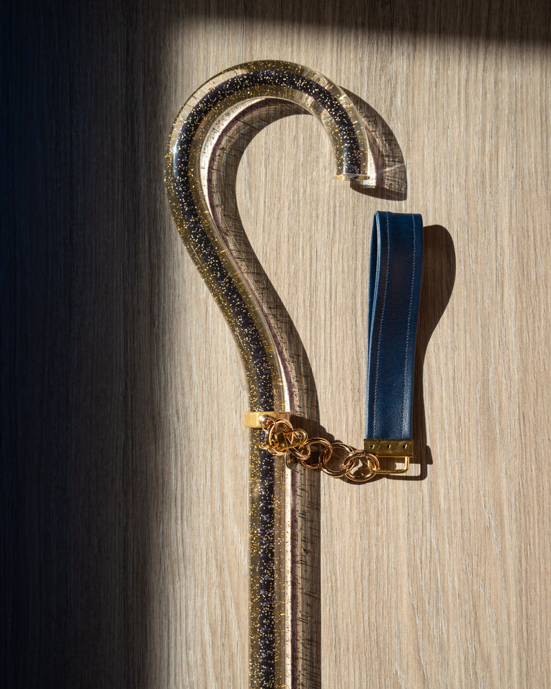 Neo Walk, Midnight Skye – Blue Bubble Walking Stick