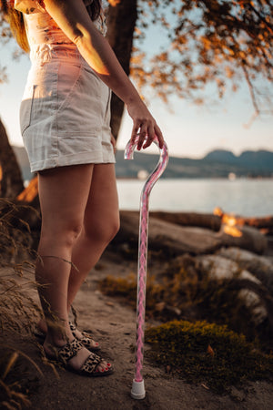 Once Upon a Dream – Pink Glitter Walking Stick