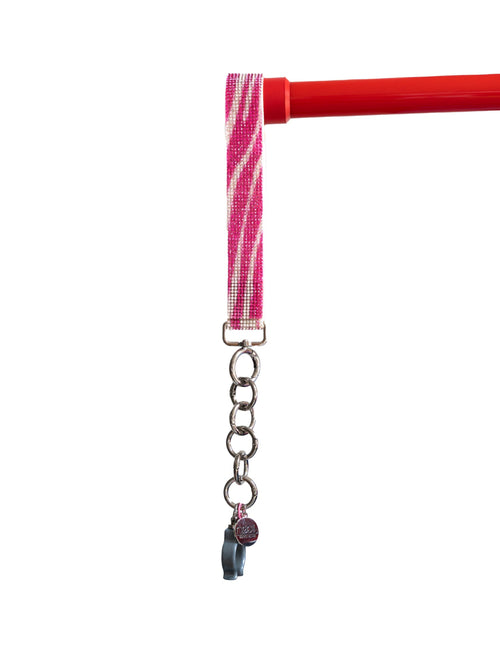 Pink Zebra Multi Use Strap
